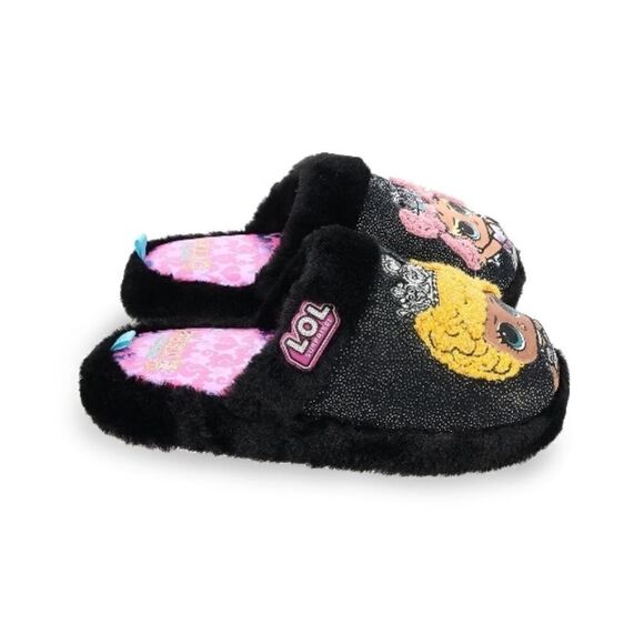 Big Girl LoL Surprise! Graphic Comfy Lounge Slippers Shoes Size 4/5 - Picture 4 of 10
